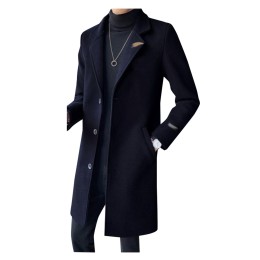 訂做男裝中長款毛呢外套  訂購休閒修身西裝毛呢外套 毛呢外套製衣廠 長褸 及膝  特色 西裝 SKMS101 訂做男裝中長款毛呢外套  訂購休閒修身西裝毛呢外套 毛呢外套製衣廠 長褸 及膝  特色 西裝 SKMS101